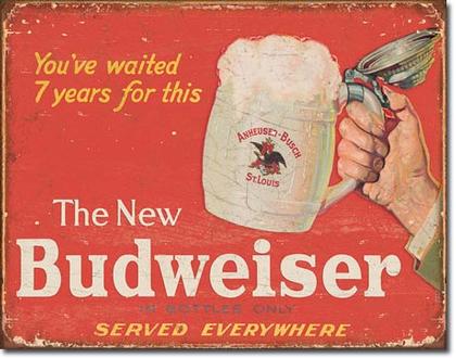 The New Budweiser In Bottle Only - Served Everywhere