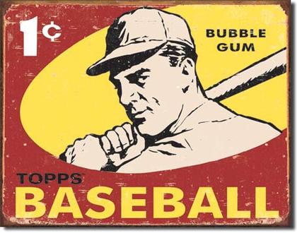 Topps bubble gum - Baseball