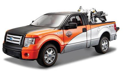 Ford F-150 STX 2010 with Harley-Davidson FLSTF Fat Boy 2000