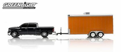 Dodge Ram 1500 2014 and Enclosed Car Hauler - Hitch &amp; Tow Series 2