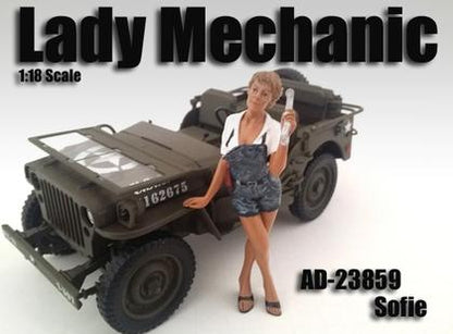 Figurine Lady Mechanic "Sofie"
