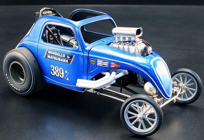 Mondello &amp; Matsubara Fiat Topolino Altered Dragster