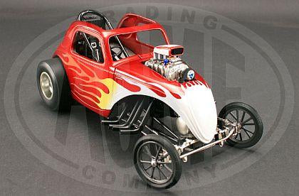 Fiat Topolino Flamed Altered Dragster Tom&