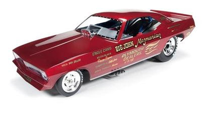 Plymouth Cuda 1972 Funny Car "Big John Mazmanian" **Last one**