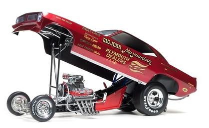 Plymouth Cuda 1972 Funny Car "Big John Mazmanian" **Last one**