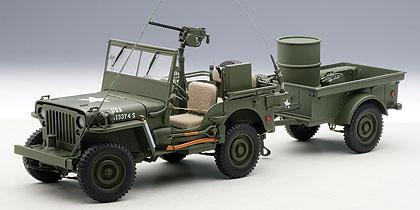Jeep Willys (With Trailer and accessories)
