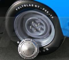 Set of 4 Plymouth Dog Dish/Tires