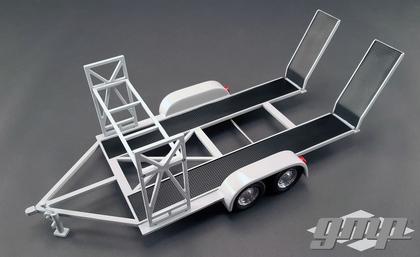 Car Trailer "Remorque" with Tire Rack