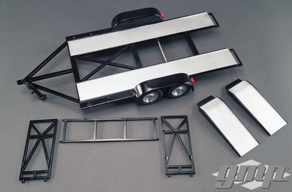 Car Trailer "Remorque" with Tire Rack