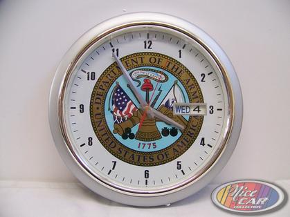 U.S. Army Clock with date