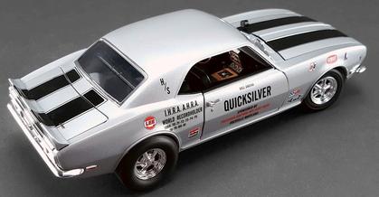 Chevrolet Camaro Z/28 1968 &quot;Quicksilver&quot; Drag Car ** voir note