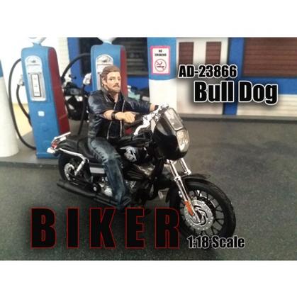 Figurine Biker "Bull Dog"