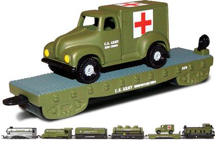Ensemble de 6 morceaux trains d&