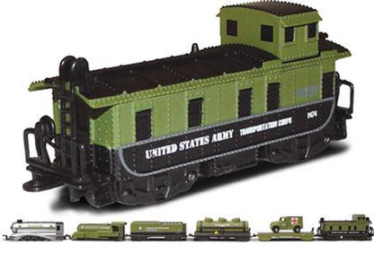 Ensemble de 6 morceaux trains d&