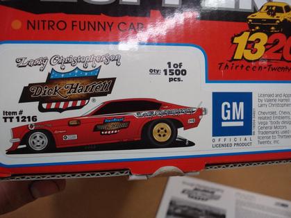 ミニカー The Floppers Nitro Funny Car 1/24 WHIPPLE & MCCULLOCH NITRO FUNNY CAR 