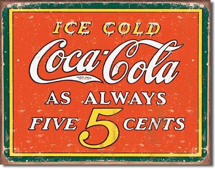 Coca-Cola Always 5 cents