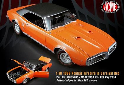 Pontiac Firebird 400 1968 "Ram Air I"