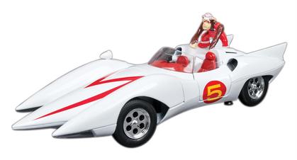 Speed Racer Mach 5 with monkey figure 