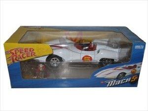 Speed Racer Mach 5 with monkey figure 