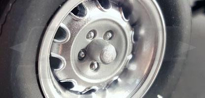 Wheel and Tire Set "Rallye Wheels" 