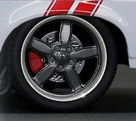 Set of 4 Five Spoke Wheels/Tires