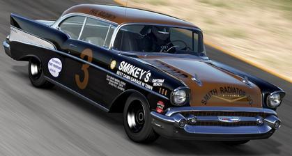Chevy 1957 "Smokey Yunick" Stock car *SIGNED*