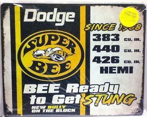 Dodge Super Bee - Bee Ready to Get STUNG