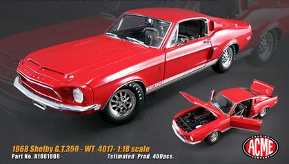 Ford Shelby GT-350 1968 "WT Series 