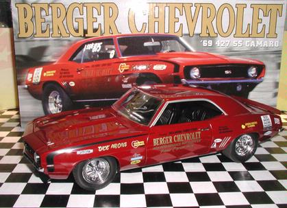 Chevrolet Camaro SS berger 1969