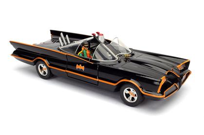 Batman Batmobile 1966 Avec Figurine Batman &amp; Robin