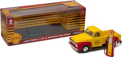 FORD F-100 1953 "SHELL OIL" Avec Pompe à Gaz