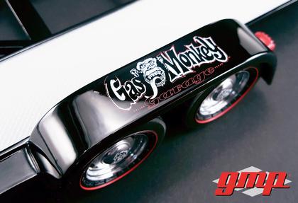 Car Trailer "Remorque" "Gas Monkey" with Tire Rack
