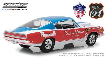 Plymouth Barracuda 1968 &quot;Sox &amp; Martin&quot; SS/B
