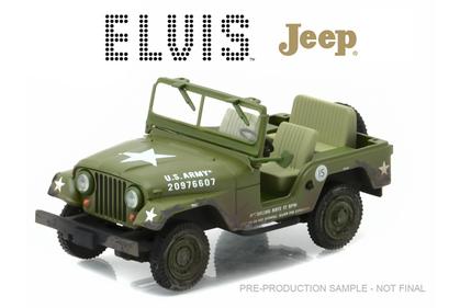1963 Army Willys Jeep CJ-5 "Elvis Presley"