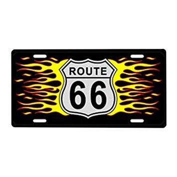 ROUTE 66 - WITH FLAME