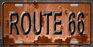 ROUTE 66 - RUSTED