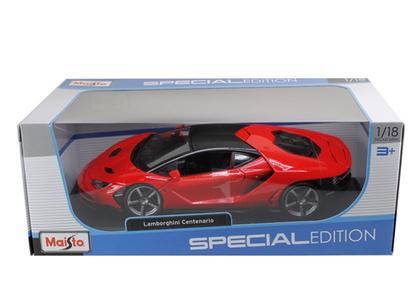 Voiture-miniature-rouge-Maisto-1-18-Lamborghini-Centenario-Special-Edition-Diecast