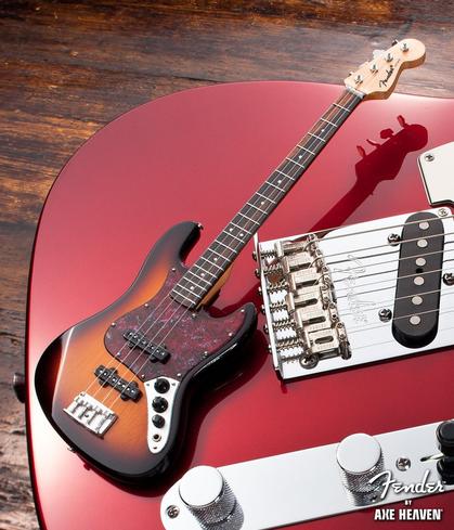 Fender Sunburst Jazz Bass Miniature Guitar Replica - Officially Licensed