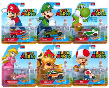 HOT WHEELS 1:64 SUPER MARIO Set