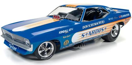 Plymouth Cuda 1972 Funny Car "STARDUST" Don Schumacher