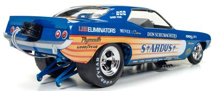 Plymouth Cuda 1972 Funny Car "STARDUST" Don Schumacher