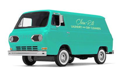 Ford Econoline Van 1963 &quot;Clean-Rite Laundry and Dry Cleaners&quot;