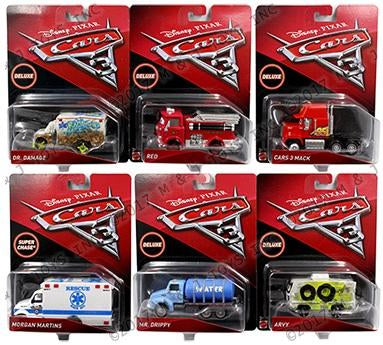 1/64 DISNEY PIXAR CARS 3 DELUXE OVERSIZED