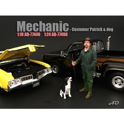 Figurine Mechanic - Client Patrick &amp; Chien