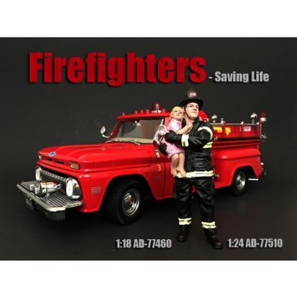 Figurine Pompier - Sauveur de vie