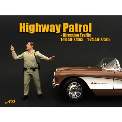 Police Figure - Highway Patrol - Directing Traffic