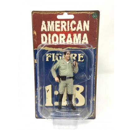Figurine Police - Highway Patrol - Avec radio CB