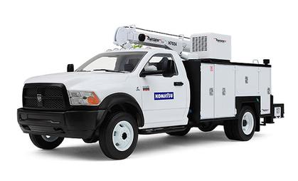 Dodge Ram 5500 with Maintainer Service "Komatsu"