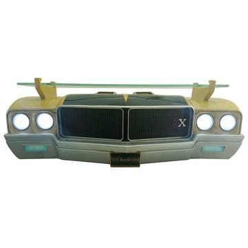 3-D wall shelf with LED light &quot;Buick GSX 1971&quot;
