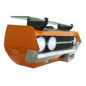 3-D wall shelf with LED light &quot;Ford Torino 1970&quot;